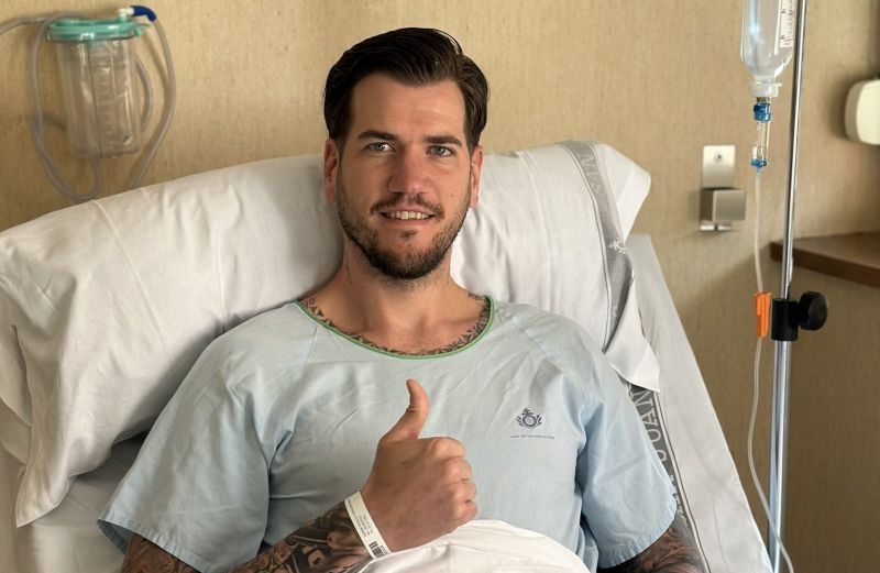 El grancanario Fran Guerra, optimista tras su operación