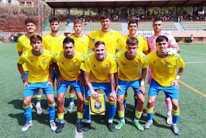 El filial de la UD cae 0-1 en la final del torneo Villa de Teror