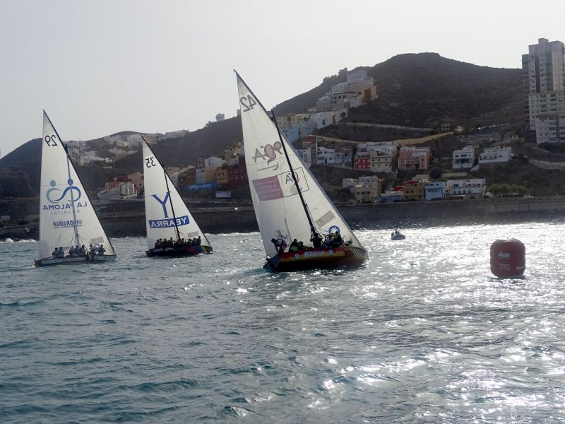 Portuarios, el primer bote en salir en la gran final por el título