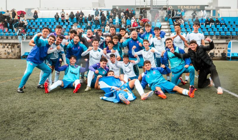 3-2: El juvenil del Tenerife apea al Sporting de Gijón
