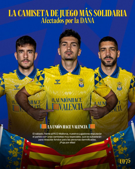  Subasta de camisetas para los afectados por la reciente DANA