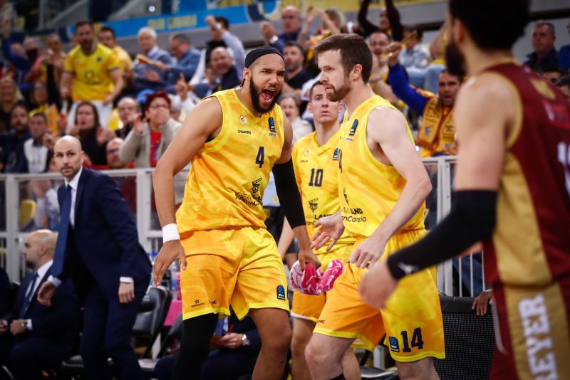 84-80: El Gran Canaria pasa a cuartos de final tras apear a Venecia