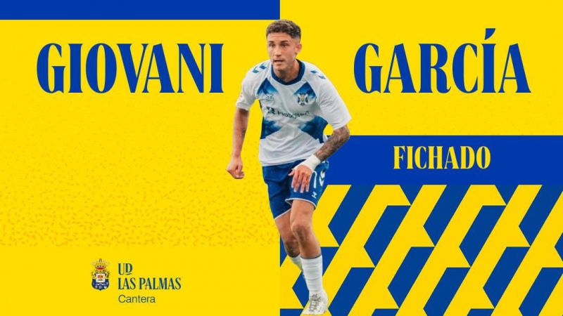 Las Palmas Atlético incorpora al delantero Giovani García