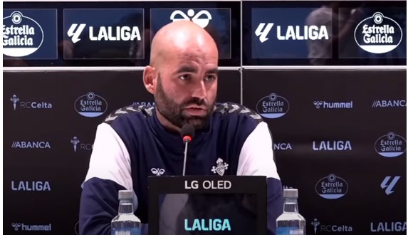 Giraldez, preocupado por la temperatura que el Celta encontrará en Gran Canaria