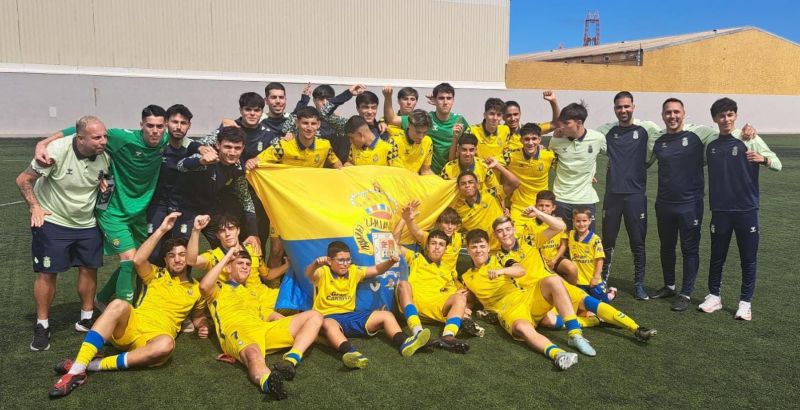 El juvenil B de la UD sella el primer título de la temporada