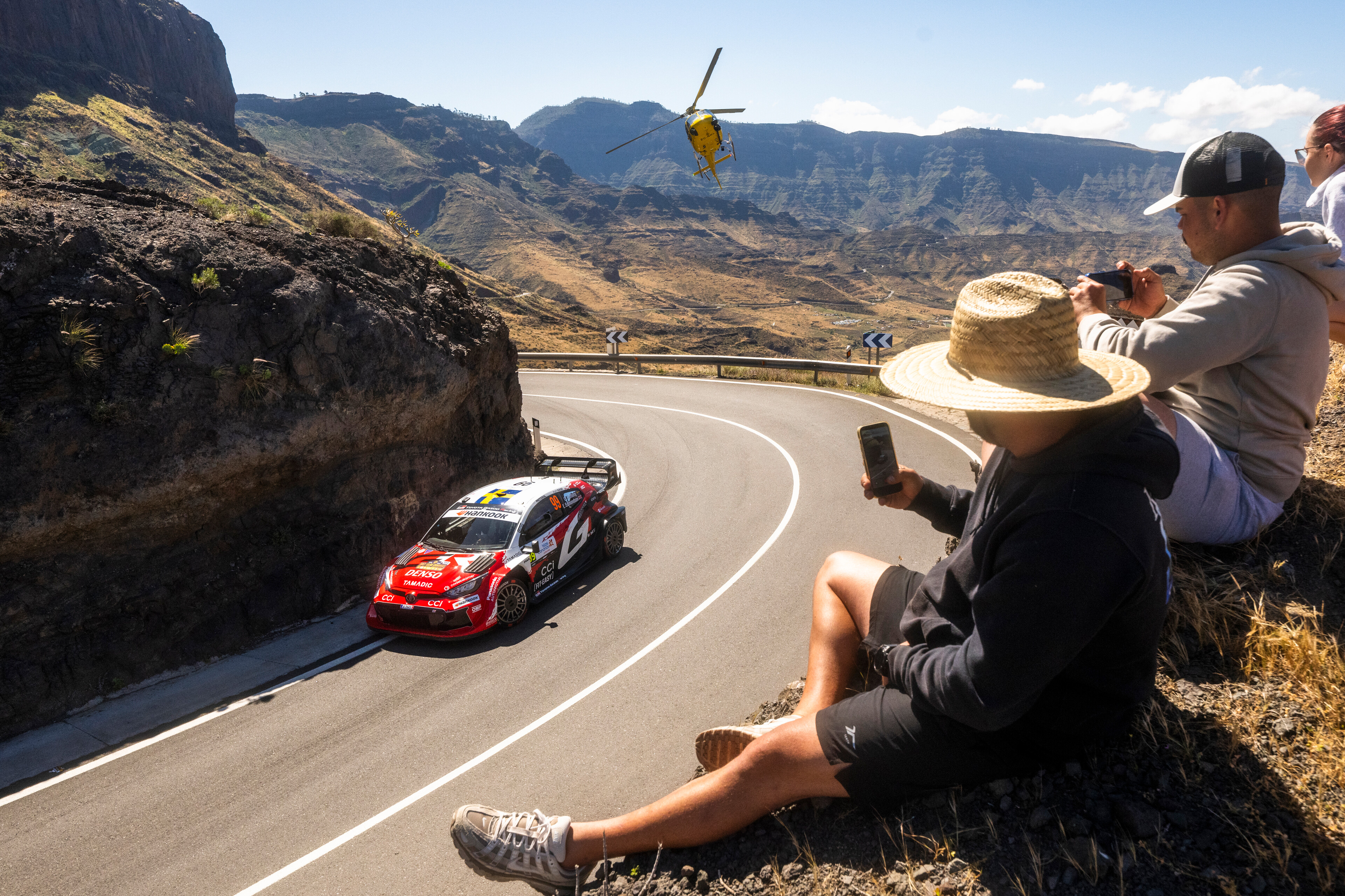 Ogier gana la batalla en las carreteras de Gran Canaria