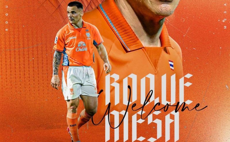 Roque Mesa está de regreso al fútbol tailandés