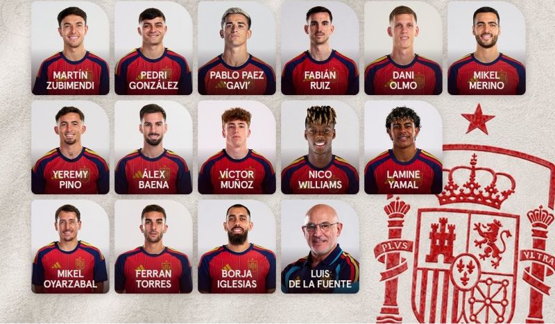 Pedri y Pino, al Mundial; Moleiro no entró en la lista definitiva