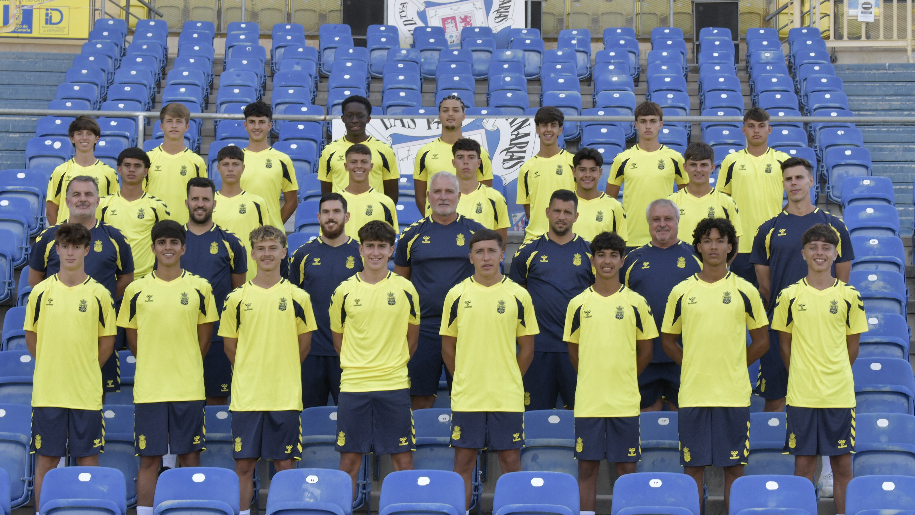 El juvenil C de la UD Las Palmas arranca con Santi Lampón al frente