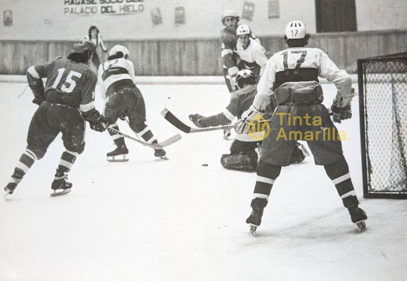 Y una vez se jugó hockey sobre hielo en Las Palmas de Gran Canaria