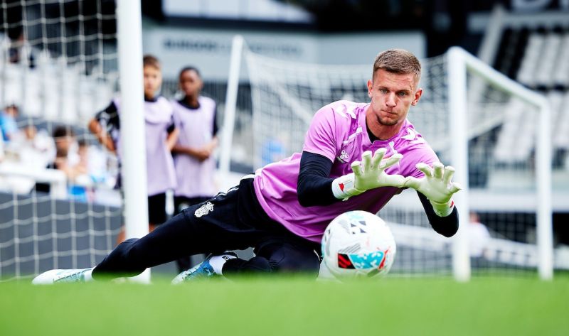 Dinko Horkas, el portero con menos tarea en Segunda División