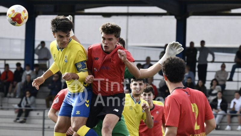 La UD gana al Mensajero y ya es virtual campeón de invierno juvenil de Canarias