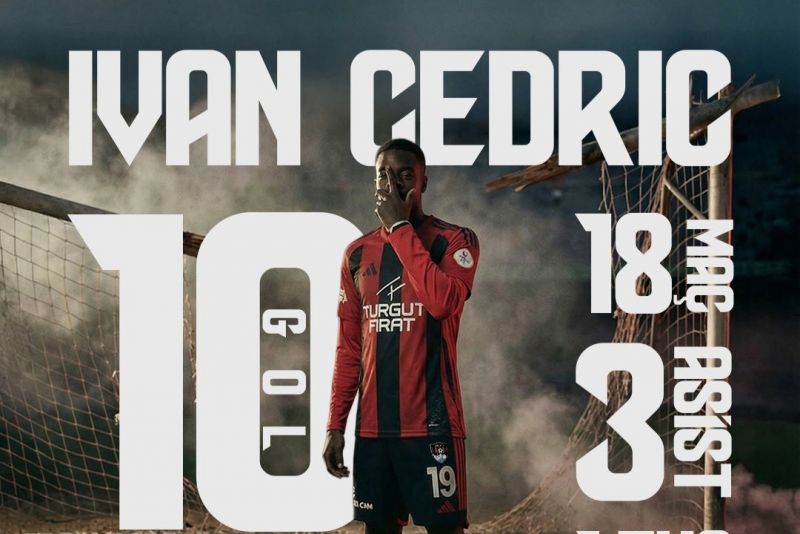 Vanspor, orgulloso con los 10 goles y 3 asistencias de su delantero Iván Cedric