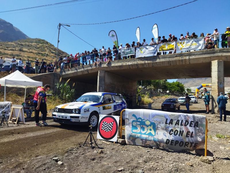 Recital de Alejandro Martín en la velocidad en tierra de La Aldea
