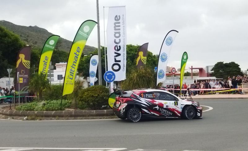Monzón y Déniz logran su octava victoria en el rallye decano de Gran Canaria