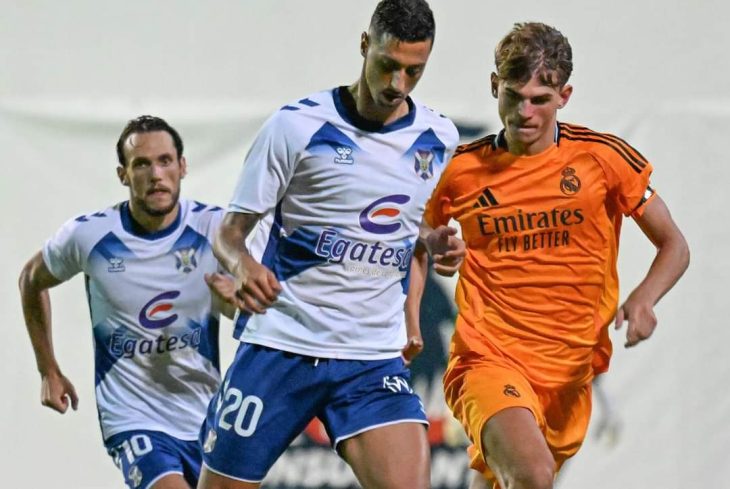 0-1: El Tenerife pierde la final del Trofeo Teide ante el Castilla