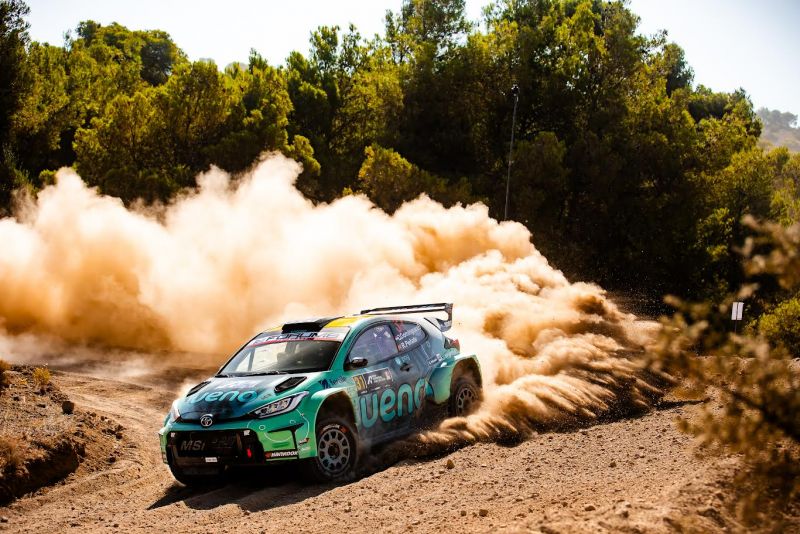 Rogelio Peñate acaba quinto en el Rally de Grecia