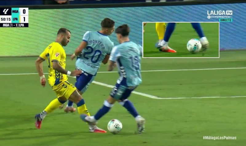 El UD-Leganés lo pita el árbitro del 'no pisotón' a Jesé en La Rosaleda