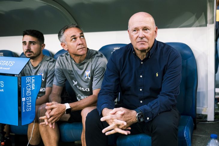 Pepe Mel no se arrepiente de haber vuelto al Tenerife