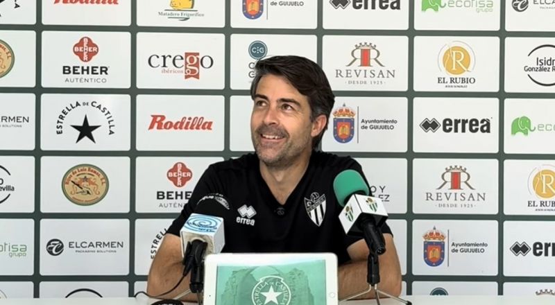 El técnico del Guijuelo espera que su equipo esquive la posesión del Tamaraceite