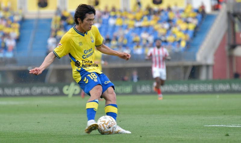 La UD confirma la lesión de Miyashiro en La Rosaleda