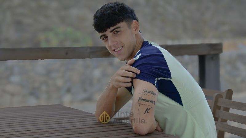 Valentín, el juvenil que quiere mirar a los ojos a Vinicius 