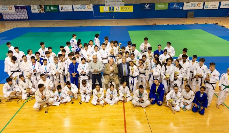 El tradicional Trofeo Manuel Campos reunió a 150 judokas en la Ciudad Deportiva