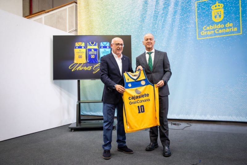 El Gran Canaria presenta a su nuevo patrocinador