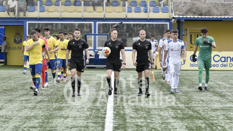 0-1: Mal estreno de Las Palmas Atlético y disgusto en el derbi de filiales