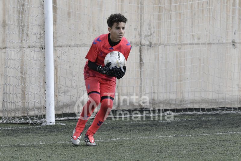 Fotos: El Alevín A de la UD comenzó la segunda fase de su Liga