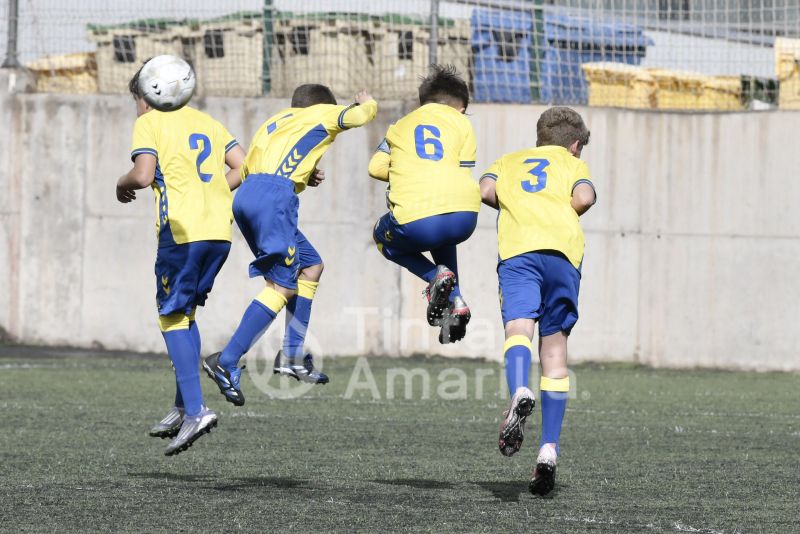 Fotos: El Alevín A de la UD comenzó la segunda fase de su Liga