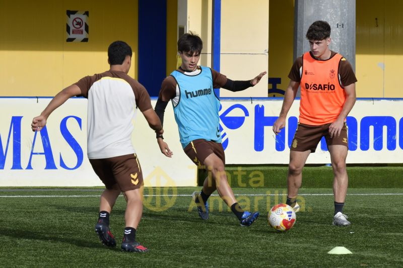Fotos: El juvenil de la UD, ante su partido decisivo contra el Celta