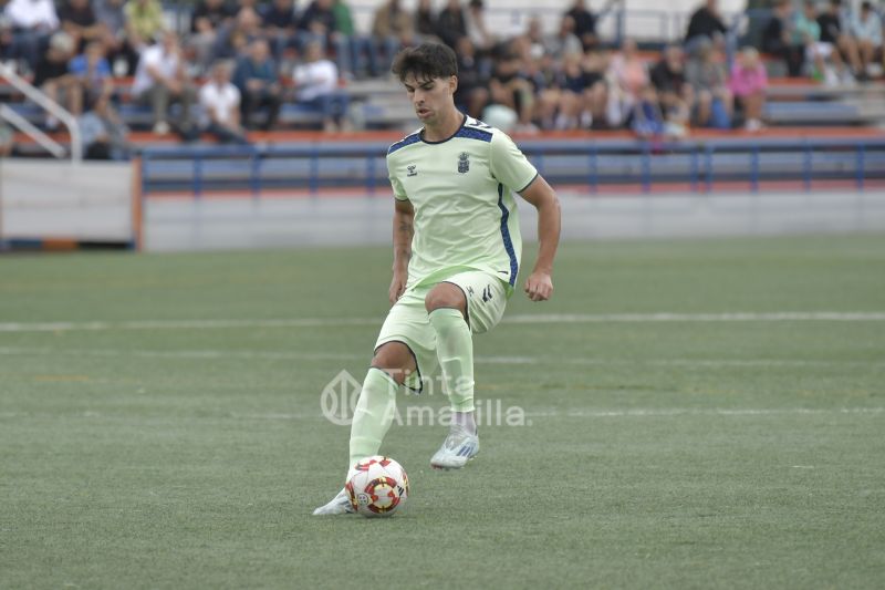 1-1: El San Mateo neutraliza el gol de Saliou a 3 minutos del final