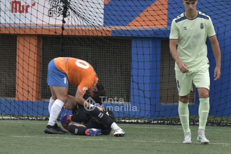 1-1: El San Mateo neutraliza el gol de Saliou a 3 minutos del final