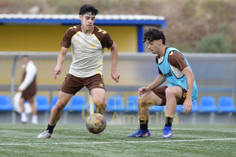 Fotos: El juvenil de la UD, ante su partido decisivo contra el Celta