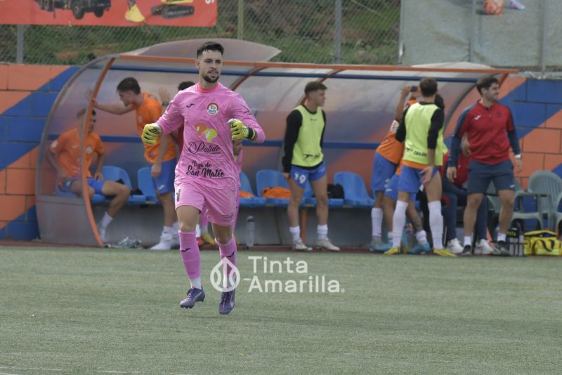 1-1: El San Mateo neutraliza el gol de Saliou a 3 minutos del final