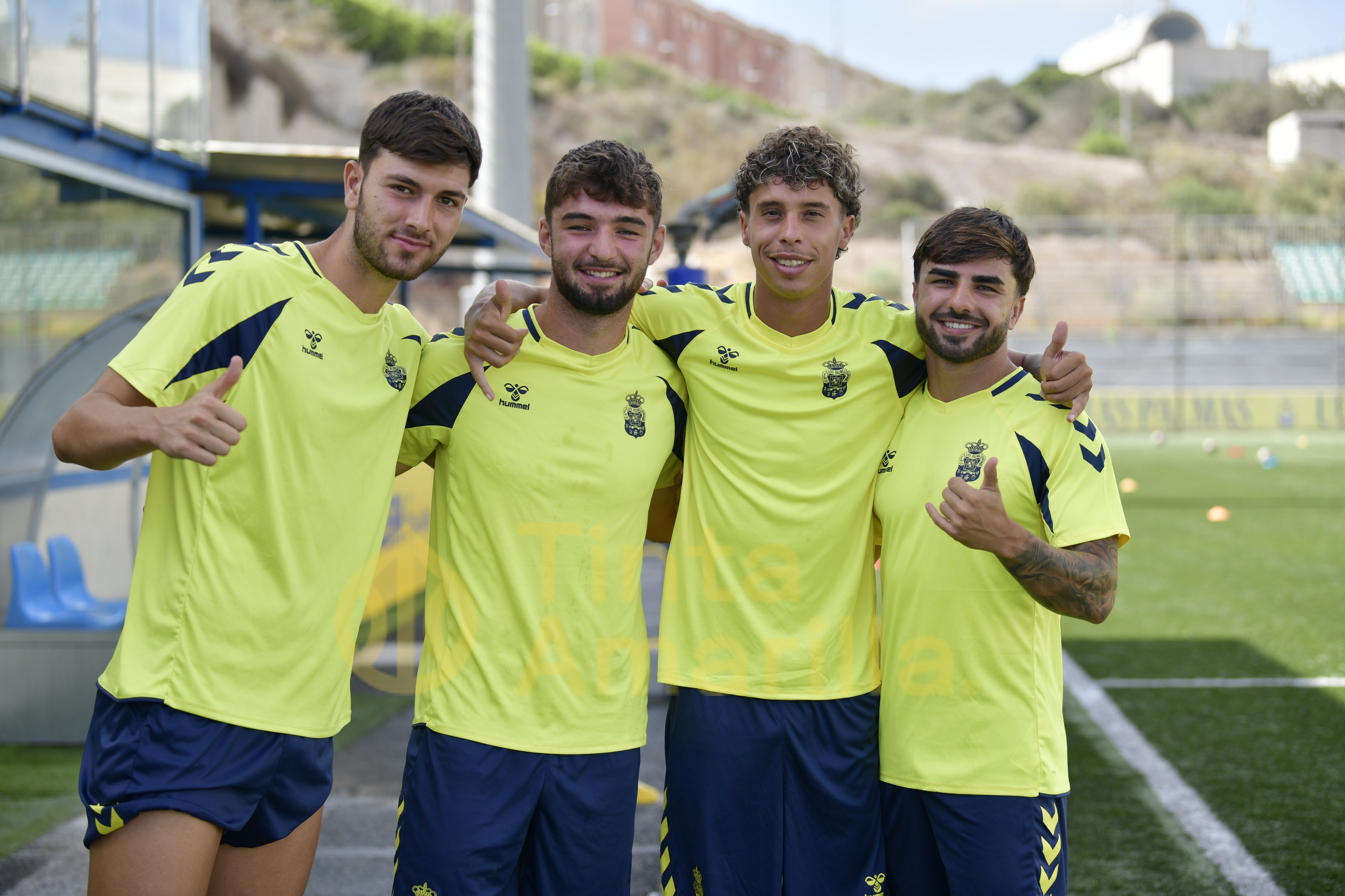 Las Palmas Atlético perfila detalles para su inminente estreno ante el Betis B