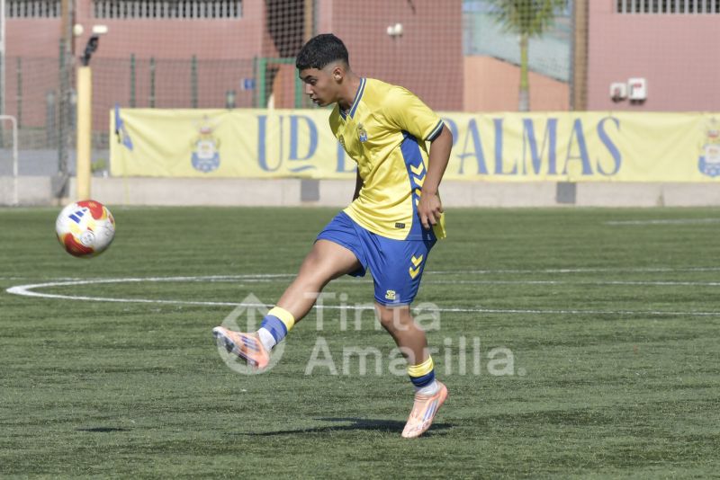 1-0: El juvenil de la UD bate a un rocoso Viera con gol de Artiles