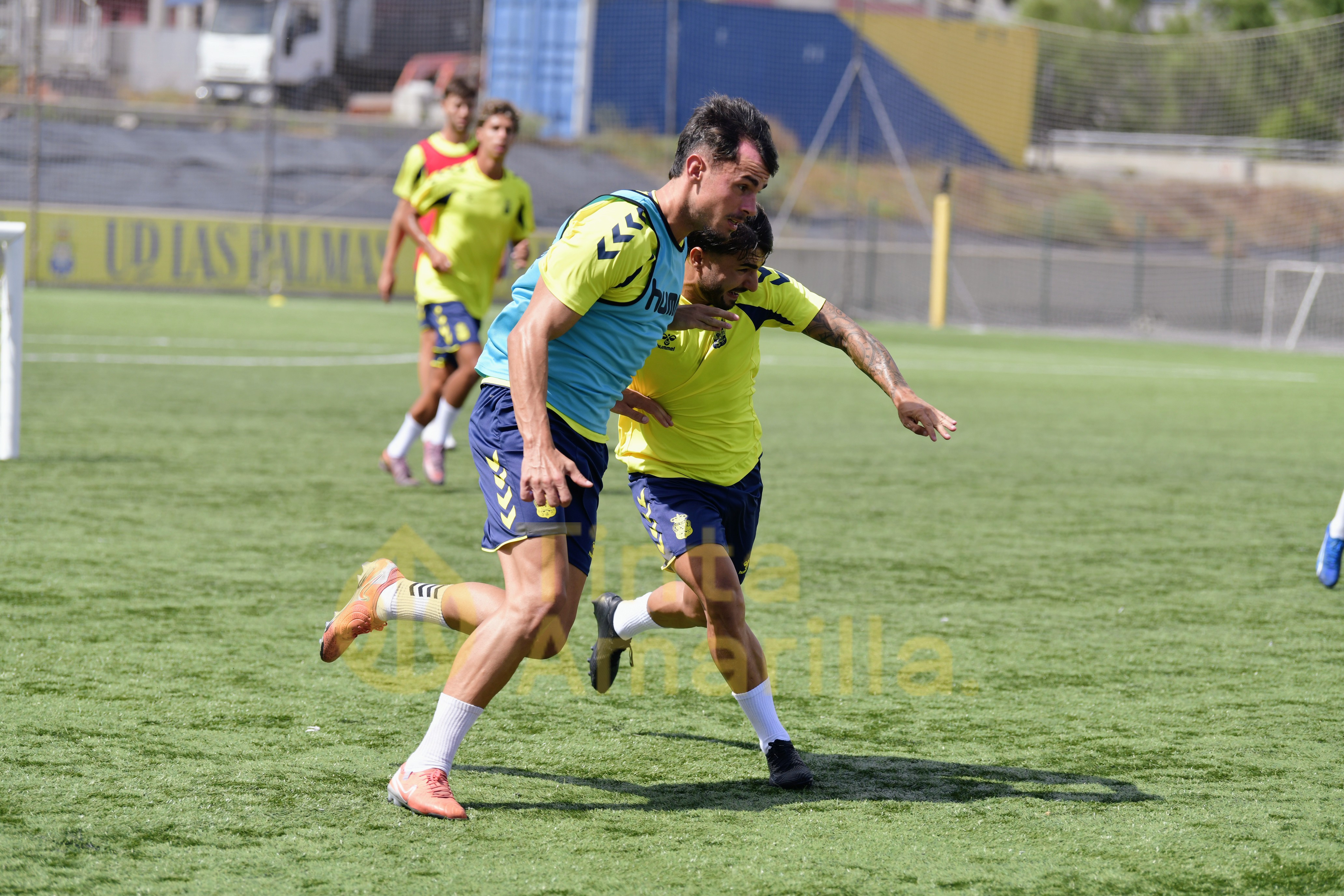Las Palmas Atlético perfila detalles para su inminente estreno ante el Betis B