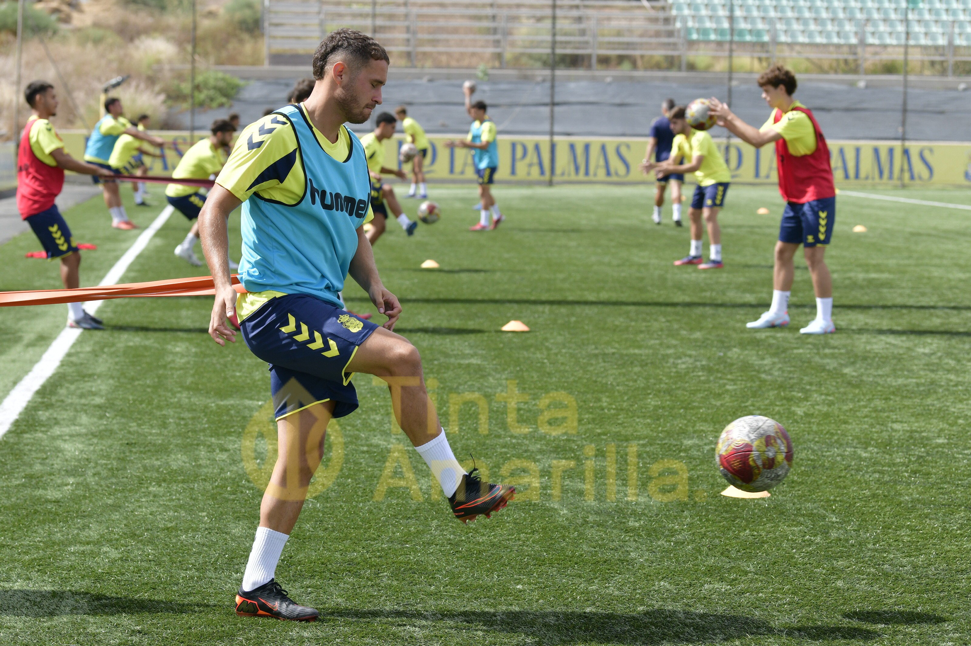 Las Palmas Atlético perfila detalles para su inminente estreno ante el Betis B