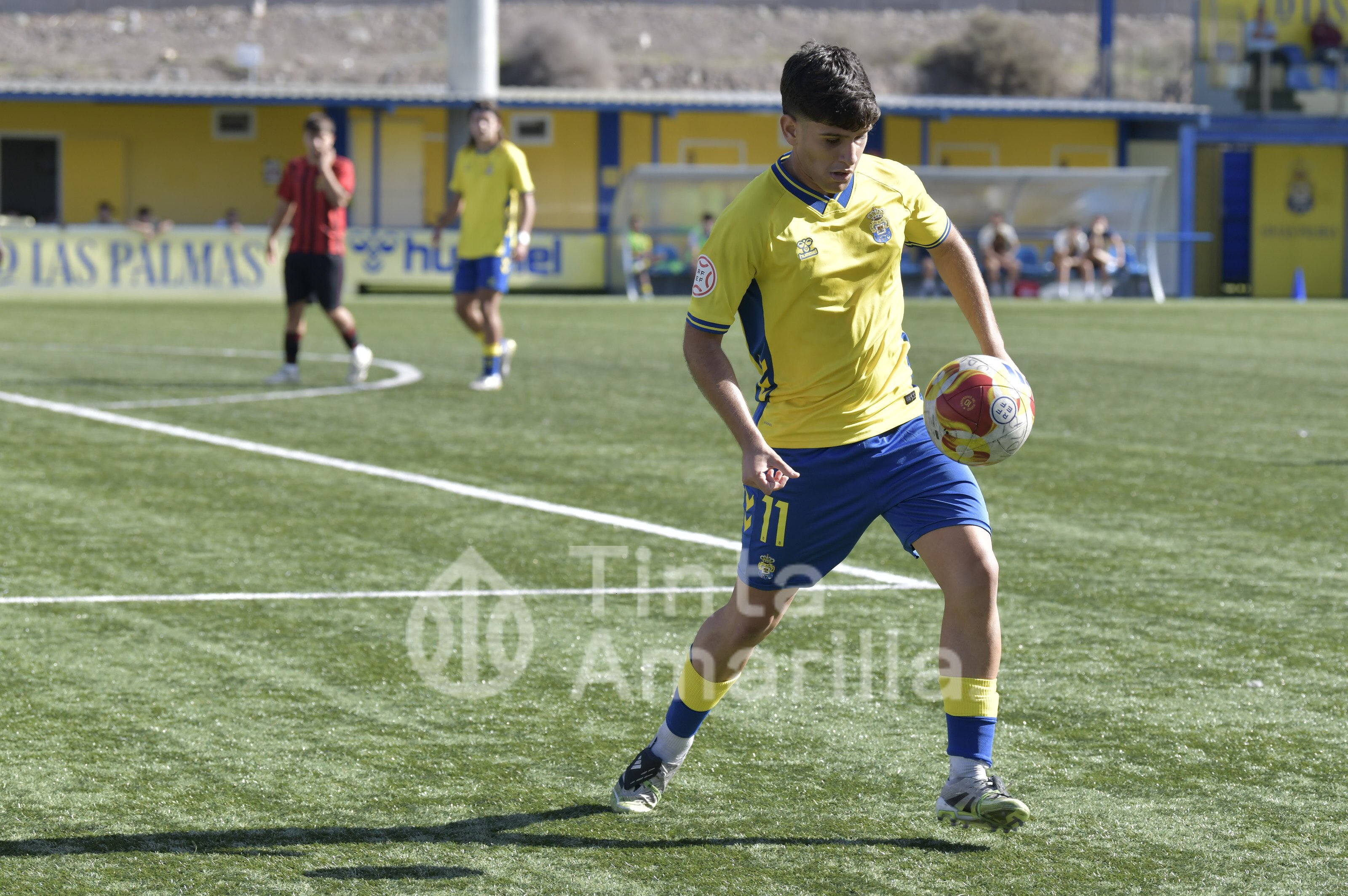 1-0: El juvenil de la UD bate a un rocoso Viera con gol de Artiles