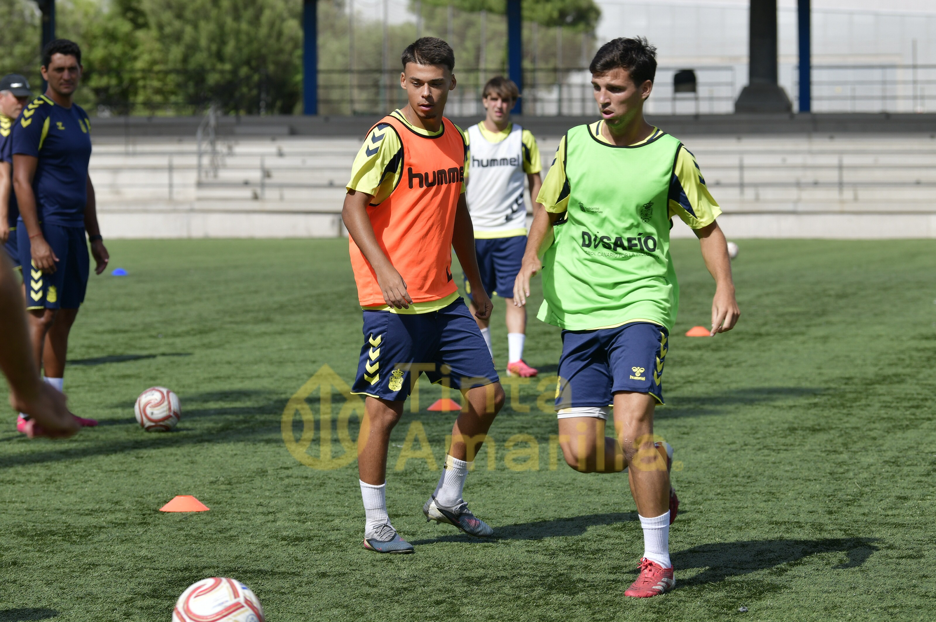 Fotos: Las Palmas Atlético prepara su equipaje para ir a Linares