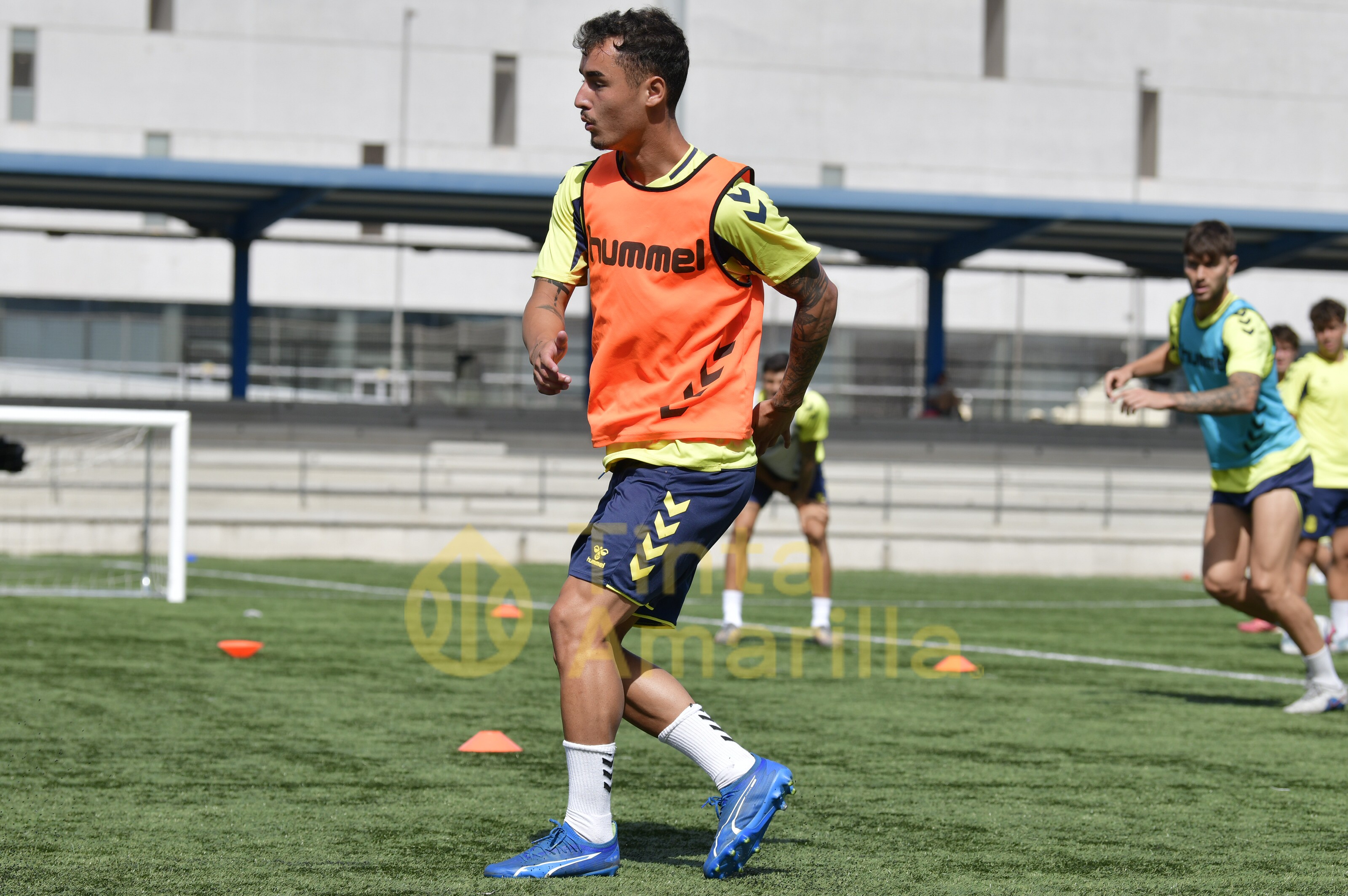 Fotos: Las Palmas Atlético prepara su equipaje para ir a Linares