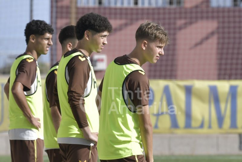 Fotos: Las Palmas C prepara su matinal sabatina con el Mensajero