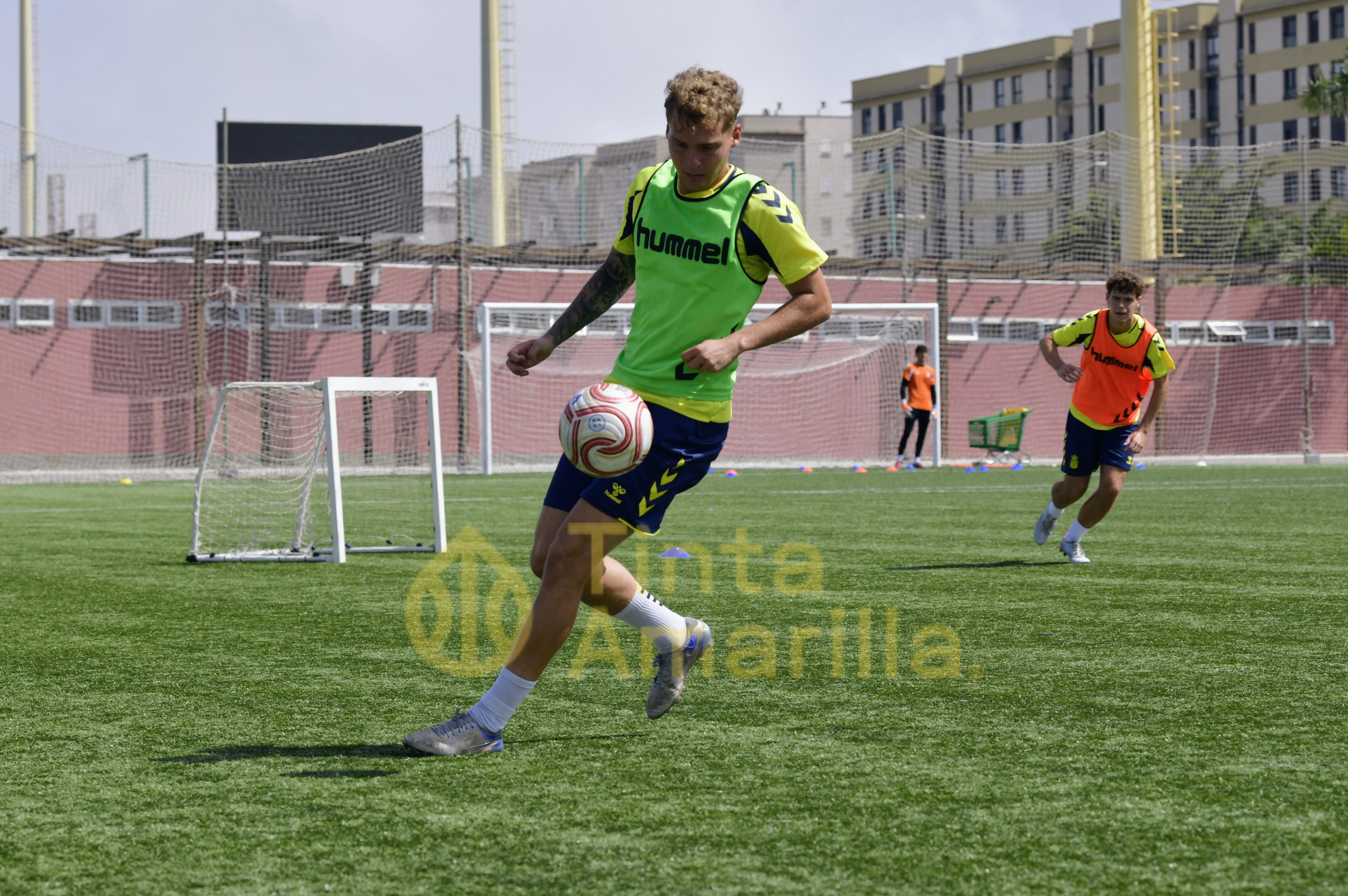 Fotos: Las Palmas Atlético prepara su equipaje para ir a Linares