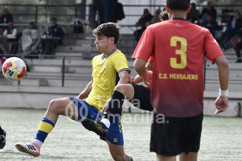 La UD gana al Mensajero y ya es virtual campeón de invierno juvenil de Canarias