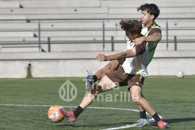 Fotos: Las Palmas C, en preparativos para recibir al Herbania