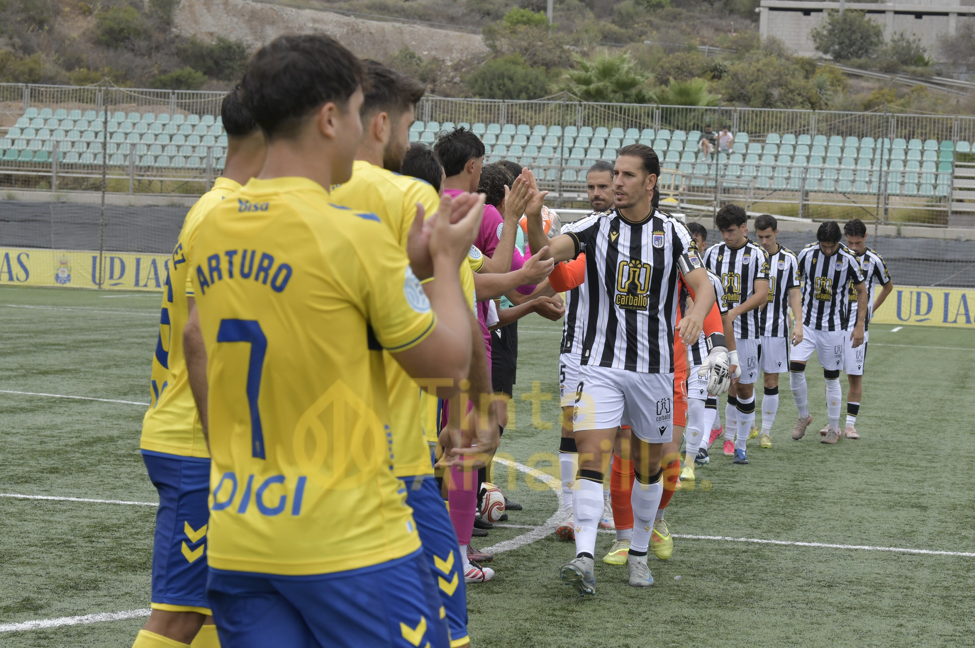 0-0: Las Palmas Atlético tropieza con los guantes del meta Atienza
