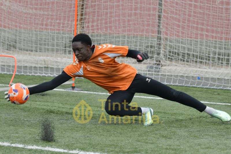 Fotos: Preparativos de Las Palmas C para recibir a la UD Añaza