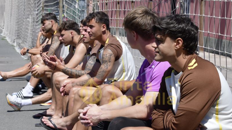 Fotos: Los jugadores del juvenil calibran su momento antes de la Copa de Campeones